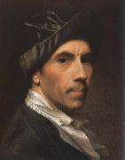 Christian Seybold Self-Portrait oil painting